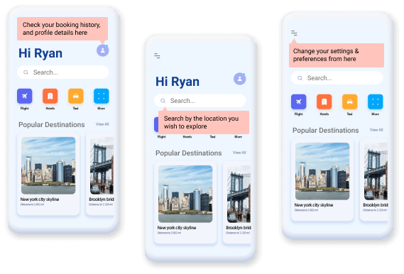 Product tour with tooltips