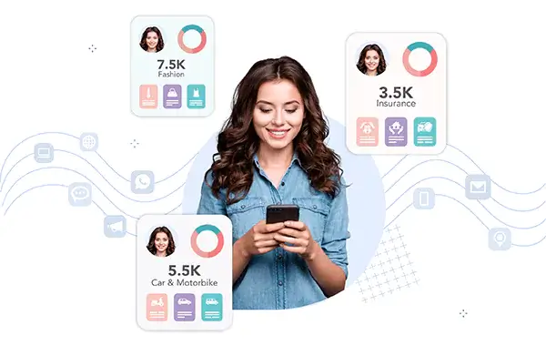 Build dynamic 360° profiles, relevant to your business